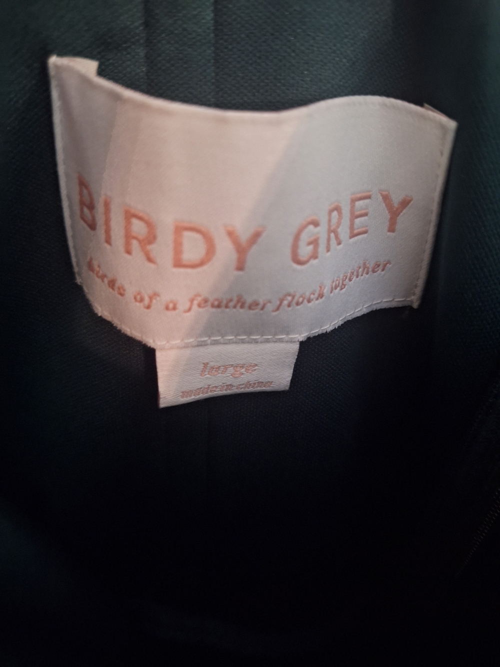 NWT Birdy Grey Emerald Convertible Christina Formal Dress Sz L - Picture 15 of 16